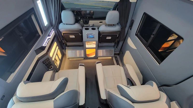 5 living area of Starlight Business Cabin Campervan002 5 living area of Starlight Business Cabin Campervan002